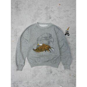 Vintage 90s Bald Eagle Graphic Crewneck